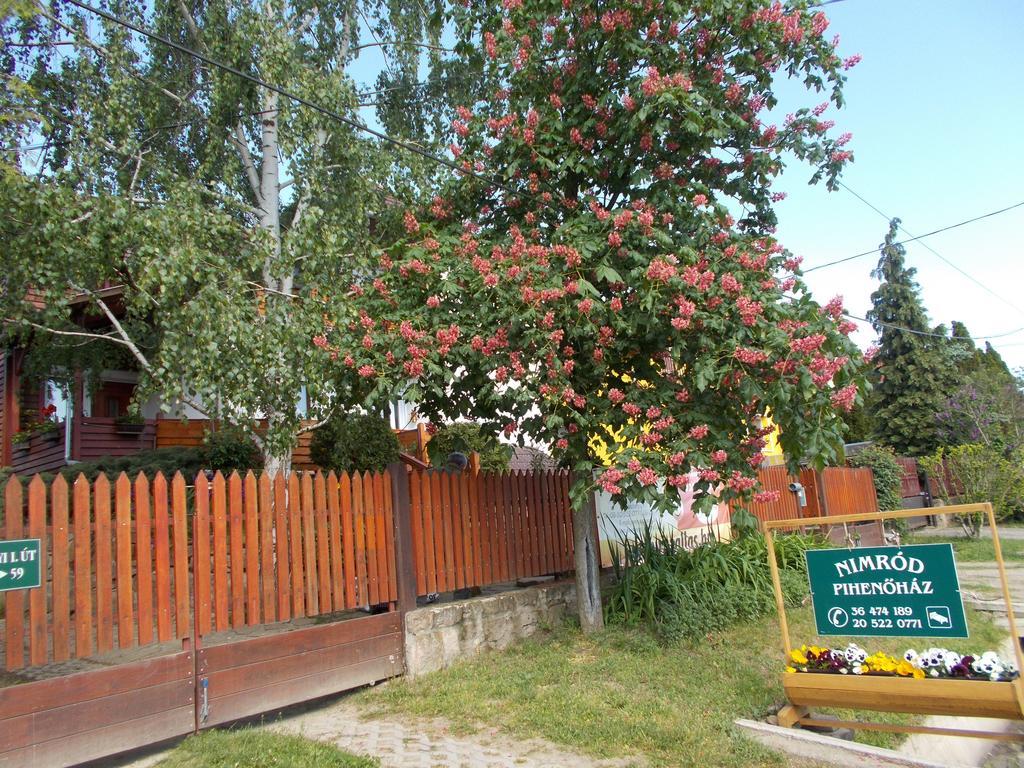 Nimrod Pihenohaz Otel Egerszalók Dış mekan fotoğraf